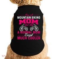 IM A Mountain Biking Mom Cyclist Cycling Coach Bicycle Gift Doggie Tank thumb 0
