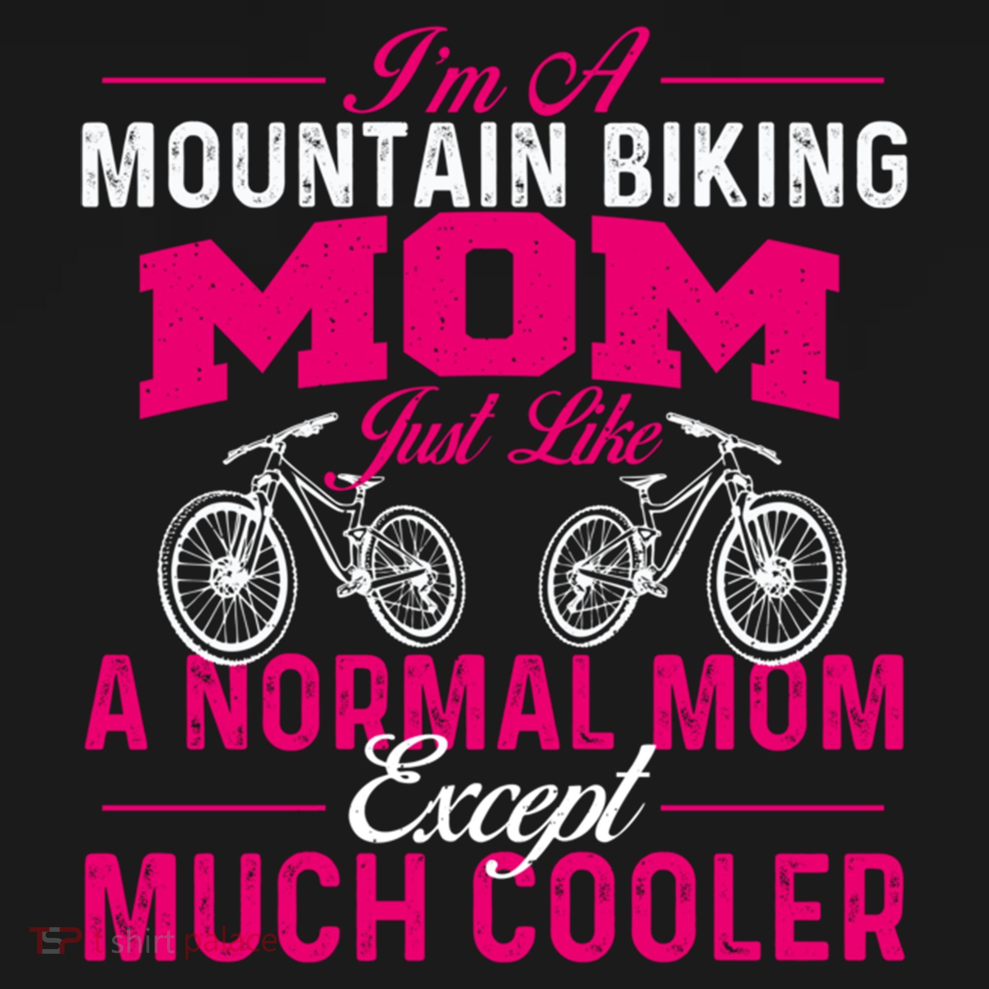 IM A Mountain Biking Mom Cyclist Cycling Coach Bicycle Gift Backpack