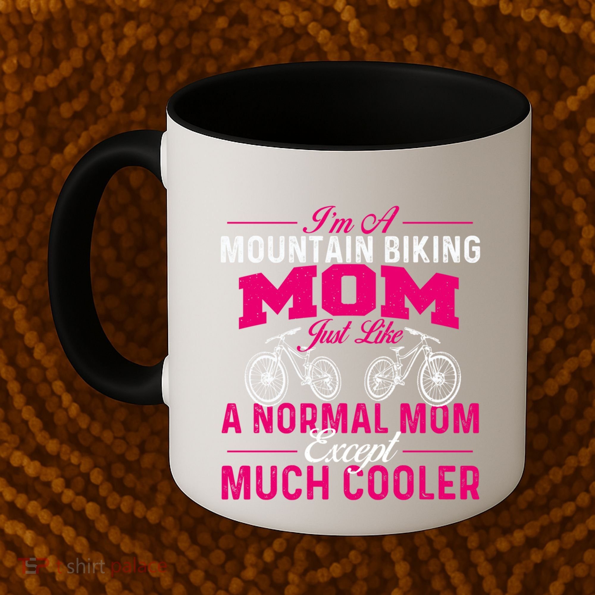 IM A Mountain Biking Mom Cyclist Cycling Coach Bicycle Gift Coffee Mug
