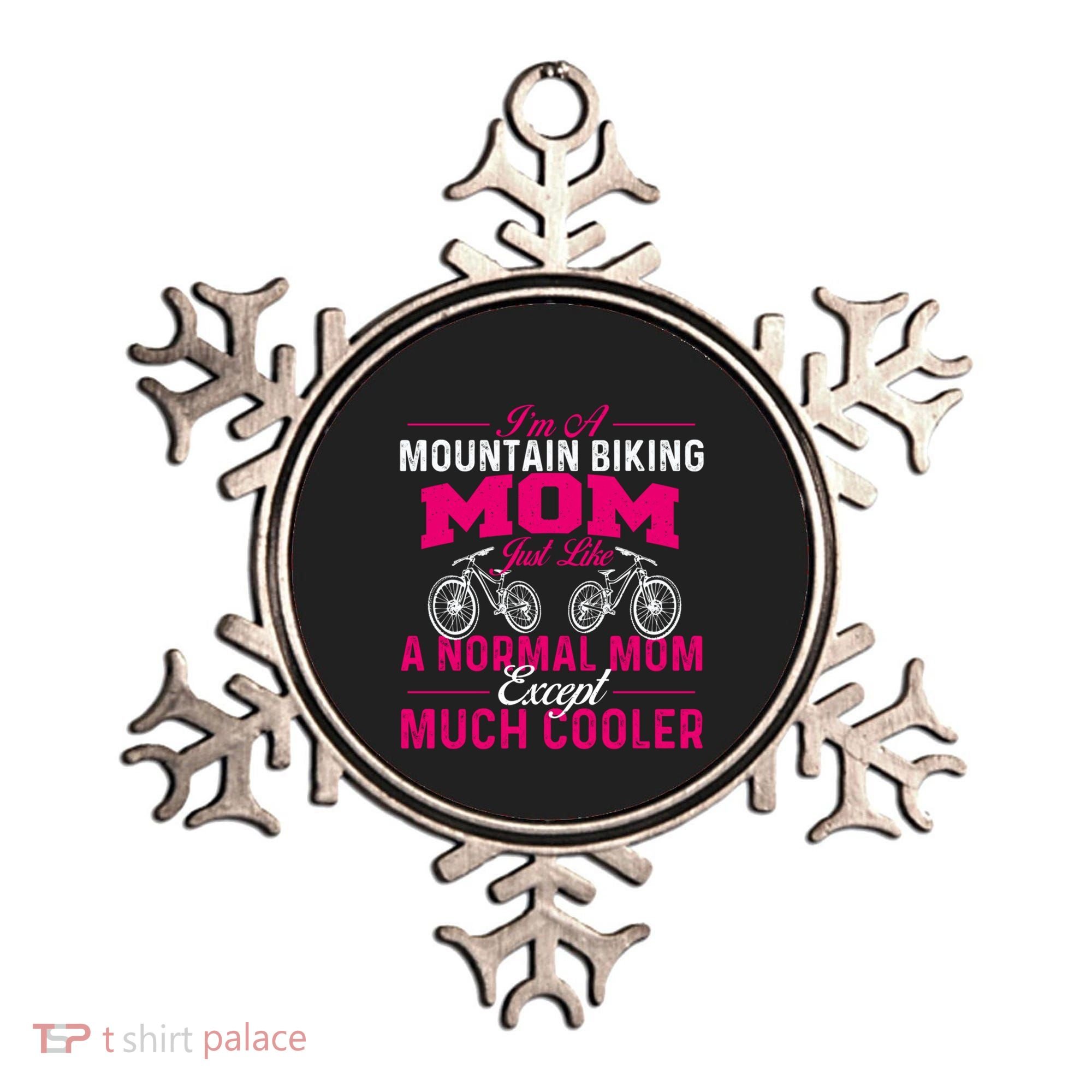 IM A Mountain Biking Mom Cyclist Cycling Coach Bicycle Gift Ornament