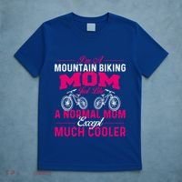 IM A Mountain Biking Mom Cyclist Cycling Coach Bicycle Gift T-Shirt thumb 5