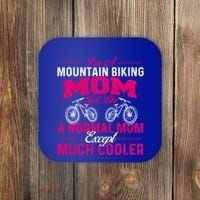 IM A Mountain Biking Mom Cyclist Cycling Coach Bicycle Gift Coaster thumb 0