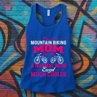 IM A Mountain Biking Mom Cyclist Cycling Coach Bicycle Gift Women's Tank Top thumb 3