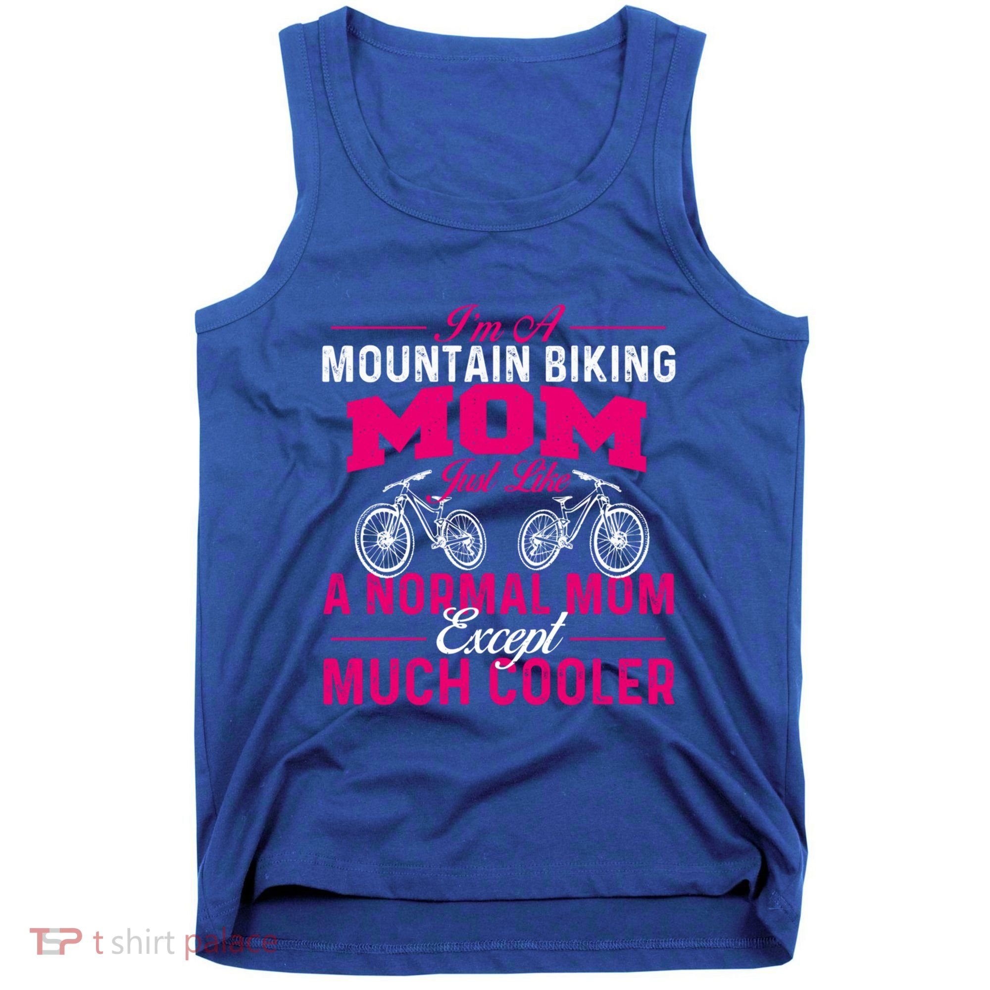 IM A Mountain Biking Mom Cyclist Cycling Coach Bicycle Gift Tank Top