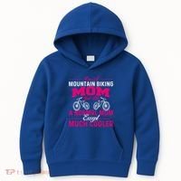 IM A Mountain Biking Mom Cyclist Cycling Coach Bicycle Gift Kids Hoodie thumb 0