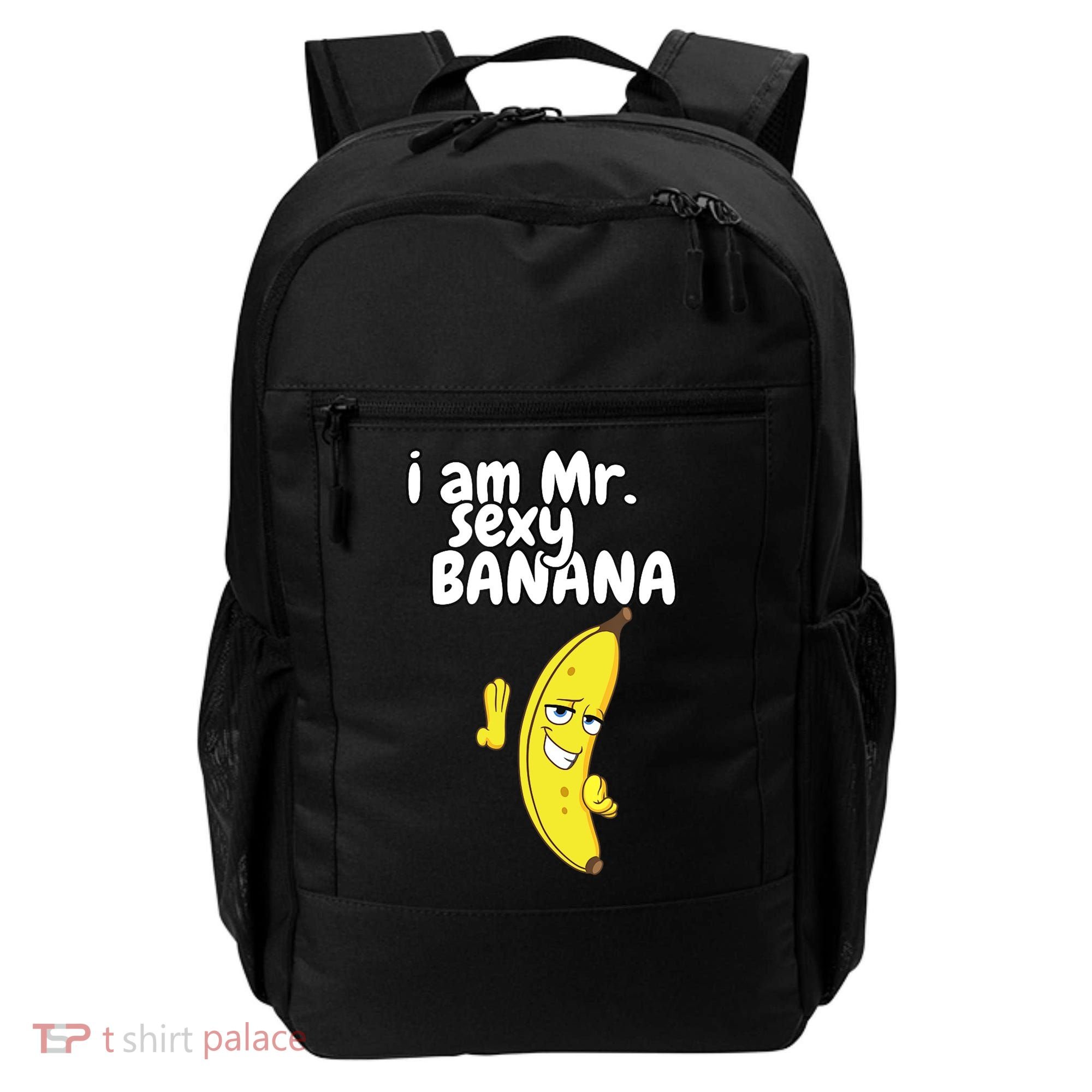 i am mr sexy Banana Funny For Fruit Lovers Backpack