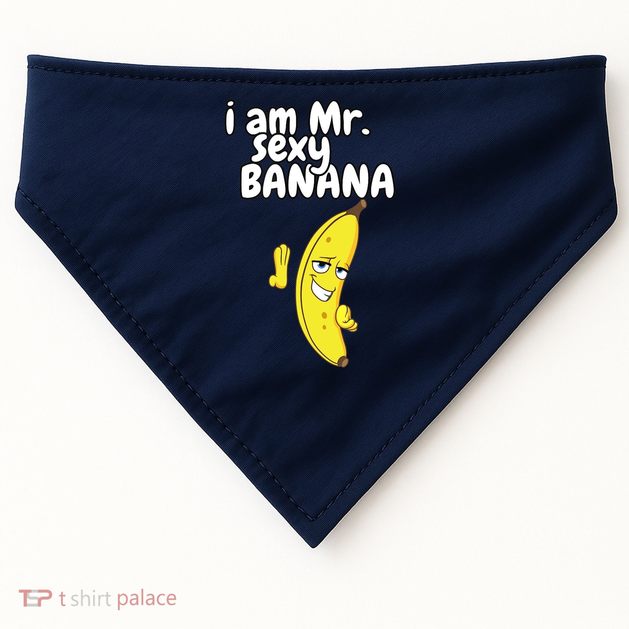 i am mr sexy Banana Funny For Fruit Lovers USA-Made Doggie Bandana