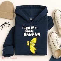 i am mr sexy Banana Funny For Fruit Lovers Hoodie thumb 4