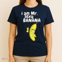 i am mr sexy Banana Funny For Fruit Lovers T-Shirt thumb 4