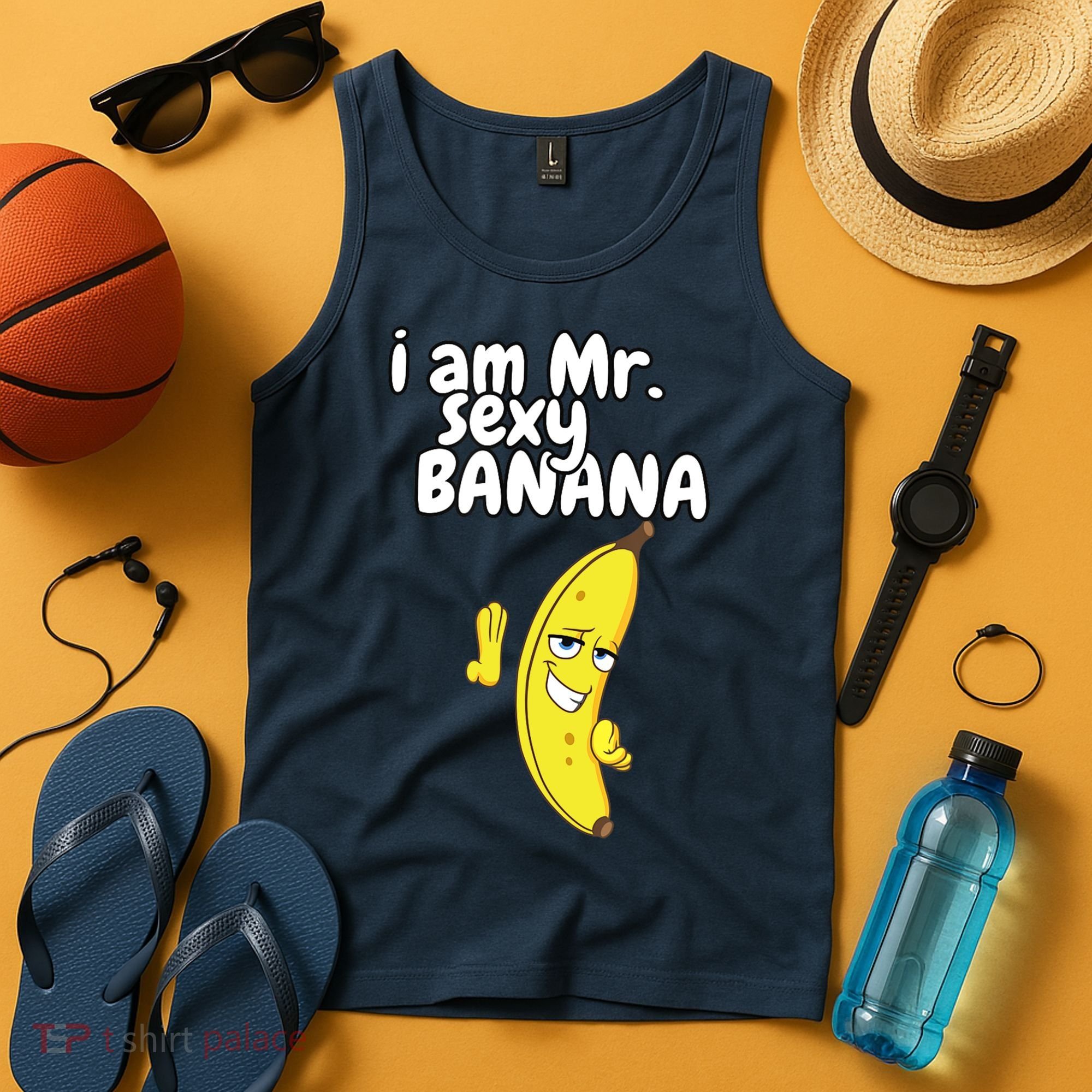 i am mr sexy Banana Funny For Fruit Lovers Tank Top