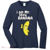 i am mr sexy Banana Funny For Fruit Lovers Women's Long Sleeve Shirt thumb 0