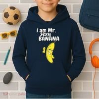 i am mr sexy Banana Funny For Fruit Lovers Kids Hoodie thumb 2