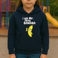 i am mr sexy Banana Funny For Fruit Lovers Kids Hoodie thumb 3