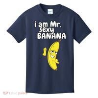 i am mr sexy Banana Funny For Fruit Lovers Kids T-Shirt thumb 0