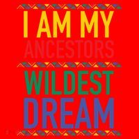I Am My Ancestors Wildest Dreams Black History Month Gift Santa Hat thumb 1