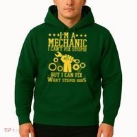 I'm A Mechanic I Can't Fix Stupid But I Can Fix What Stupid Does Hoodie thumb 2