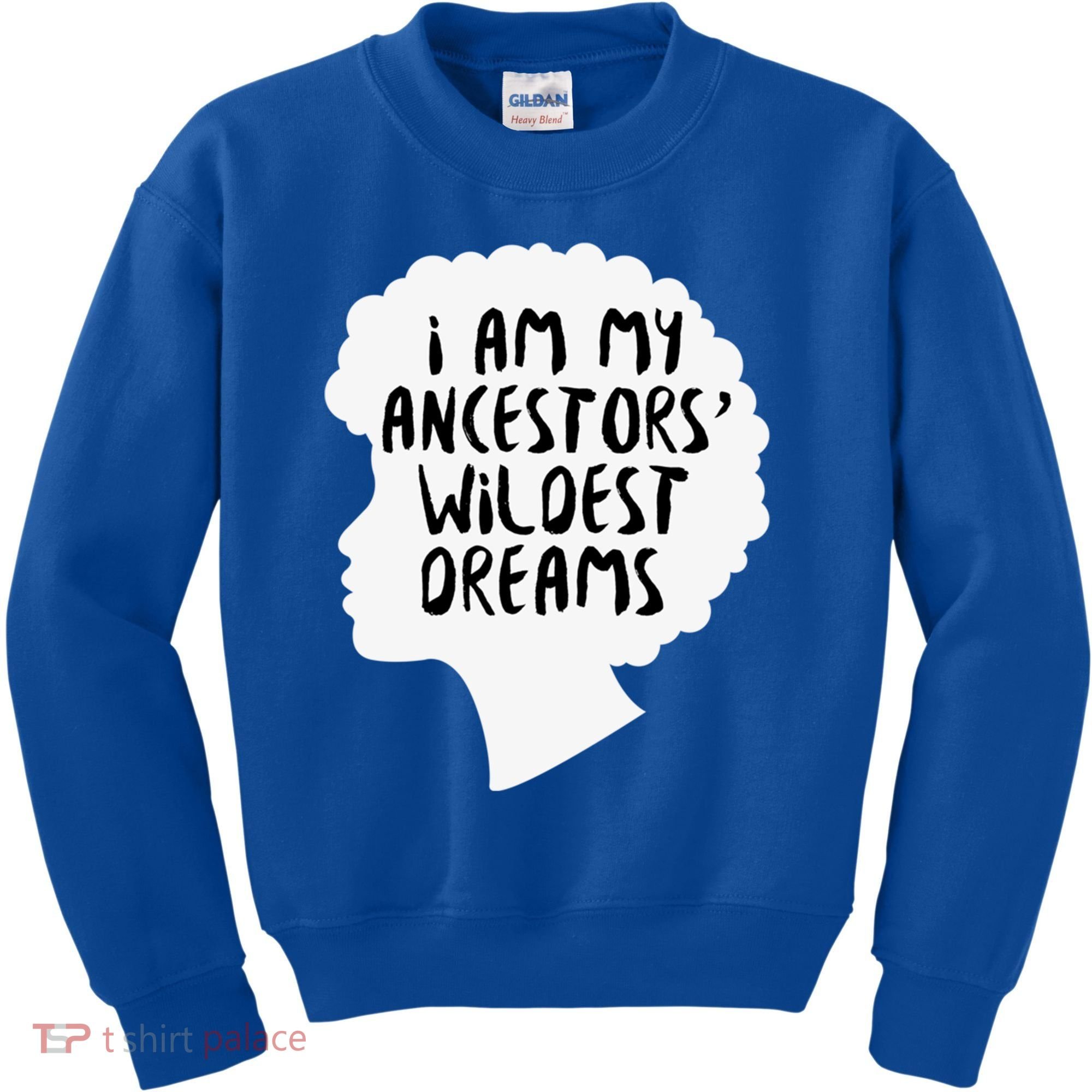 I Am My Ancestors Wildest Dreams Great Gift Kids Sweatshirt