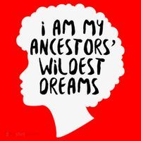 I Am My Ancestors Wildest Dreams Great Gift Santa Hat thumb 1
