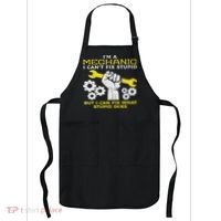 Im A Mechanic Cant Fix Stupid Funny Car Auto Garage Apron thumb 0