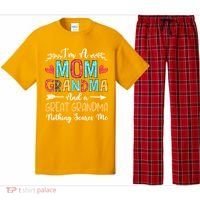 I'm A Mom Grandma And A Great Grandma Nothing Scares Me Pajama Set thumb 0