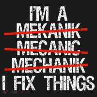 IM A Mechanic I Fix Things Fathers Day Kids Hoodie thumb 5