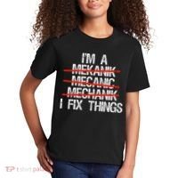 IM A Mechanic I Fix Things Fathers Day Kids T-Shirt thumb 2