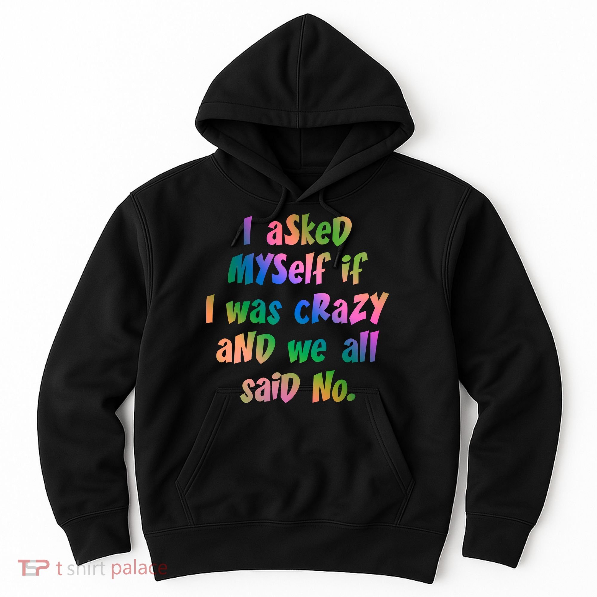 I Asked Myself If I Was Crazy And We All Said No. Hoodie