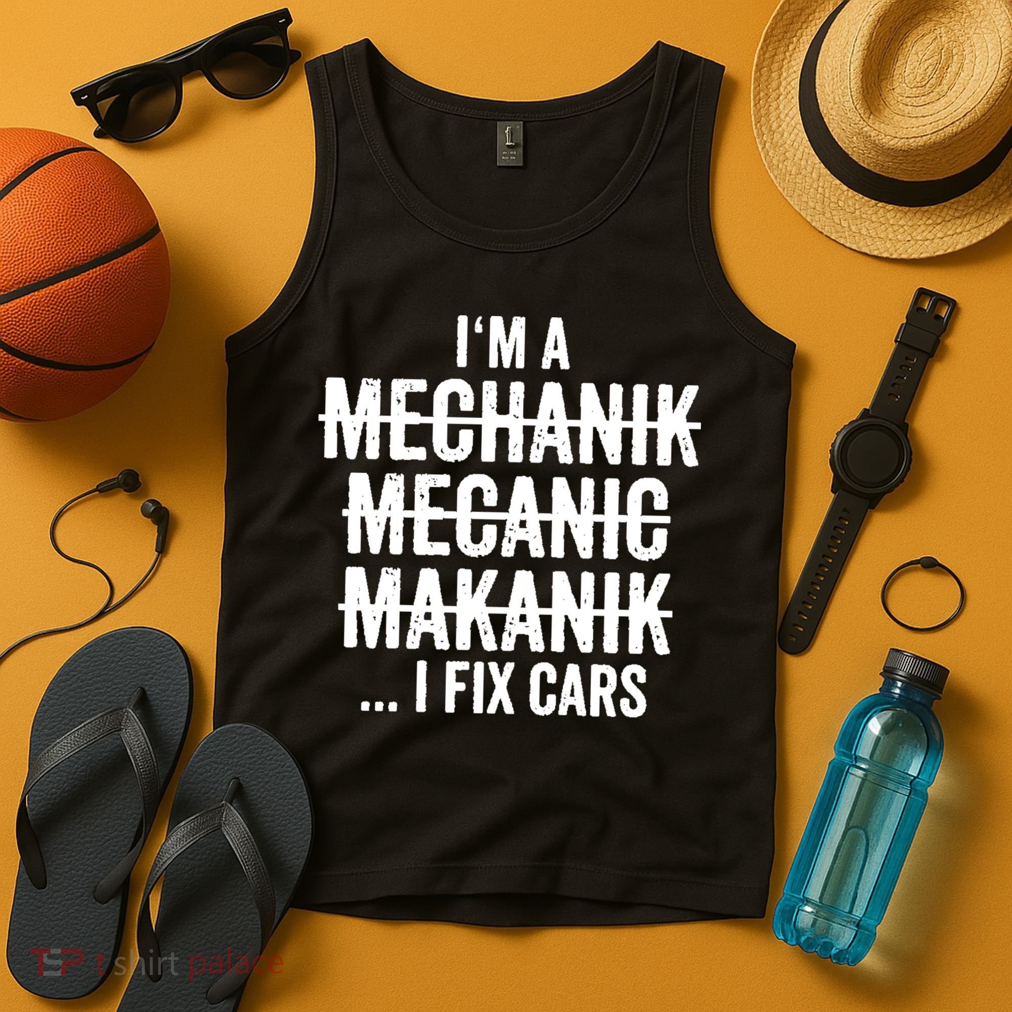 I'm A Mechanic I Fix Cars Funny Gift Cute Gift Tank Top