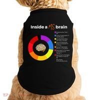 Inside A Ms Brain Multiple Sclerosis Awareness Chart Doggie Tank thumb 0