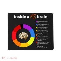 Inside A Ms Brain Multiple Sclerosis Awareness Chart Mousepad thumb 0