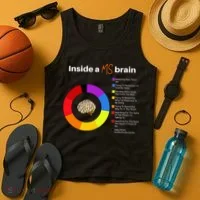 Inside A Ms Brain Multiple Sclerosis Awareness Chart Tank Top thumb 4