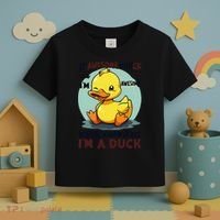 IM Awesome Math Confirms IM A Duck Funny Cute Duck Humor Toddler T-Shirt thumb 3