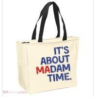 ItS About Madam Time Tote Bag thumb 2