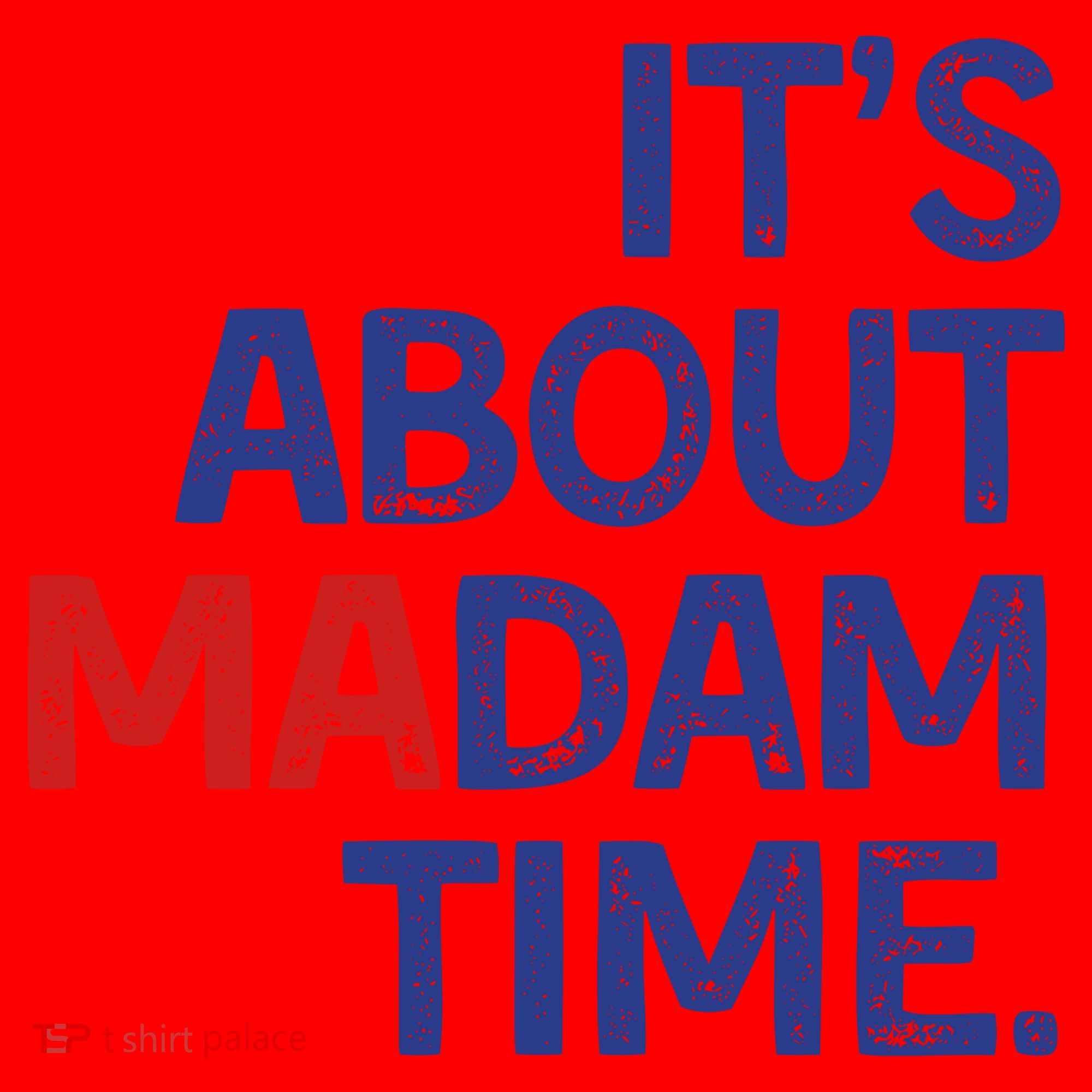 ItS About Madam Time Santa Hat