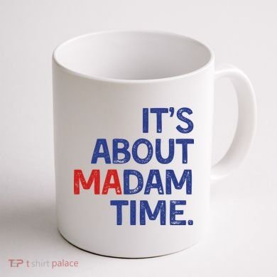 ItS About Madam Time Coffee Mug back