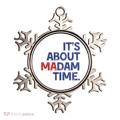 ItS About Madam Time Ornament