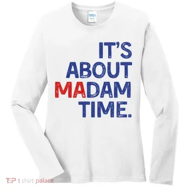 ItS About Madam Time Women's Long Sleeve Shirt