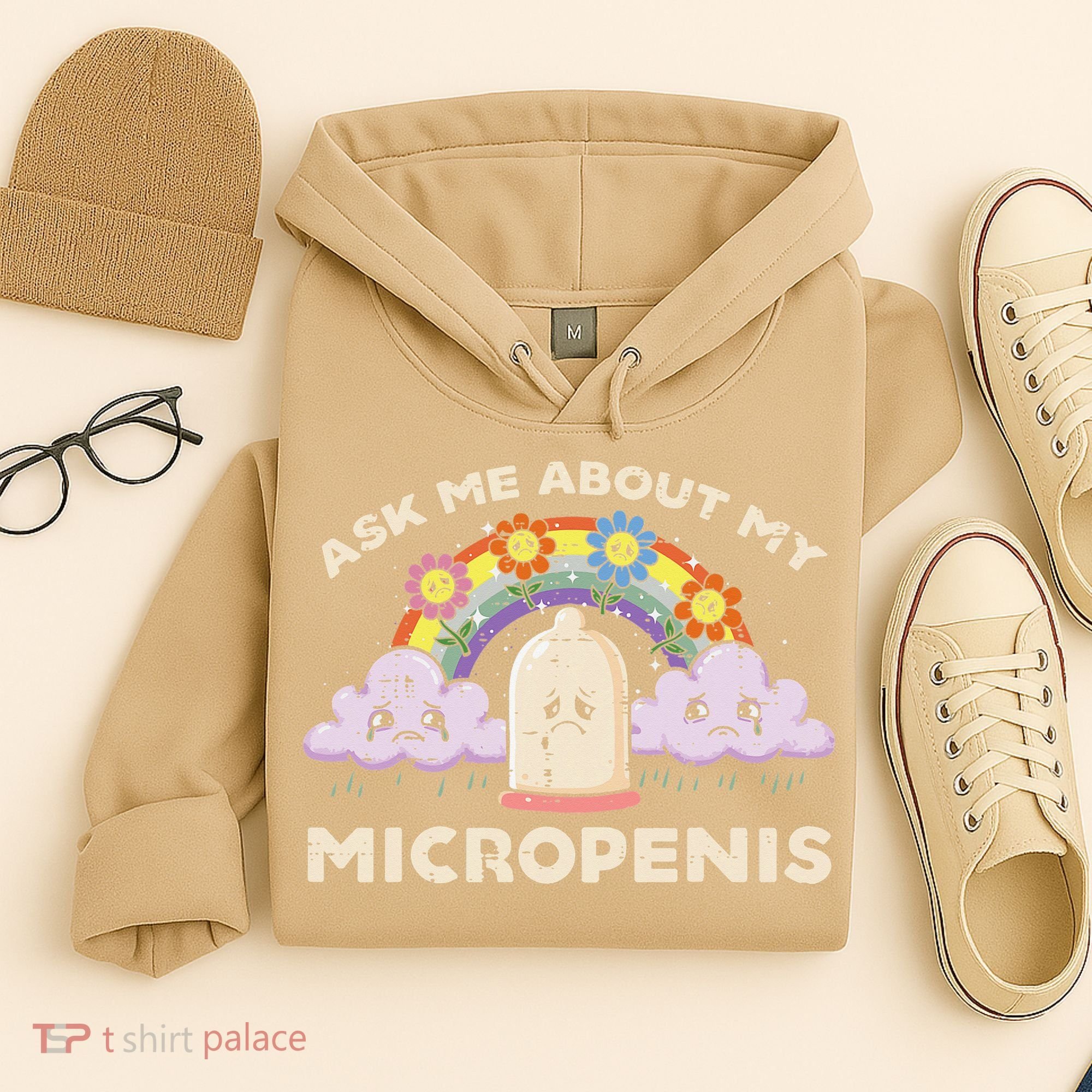 Inappropriate Ask Me About My Micro Funny Humor Joke Gag Gift Hoodie