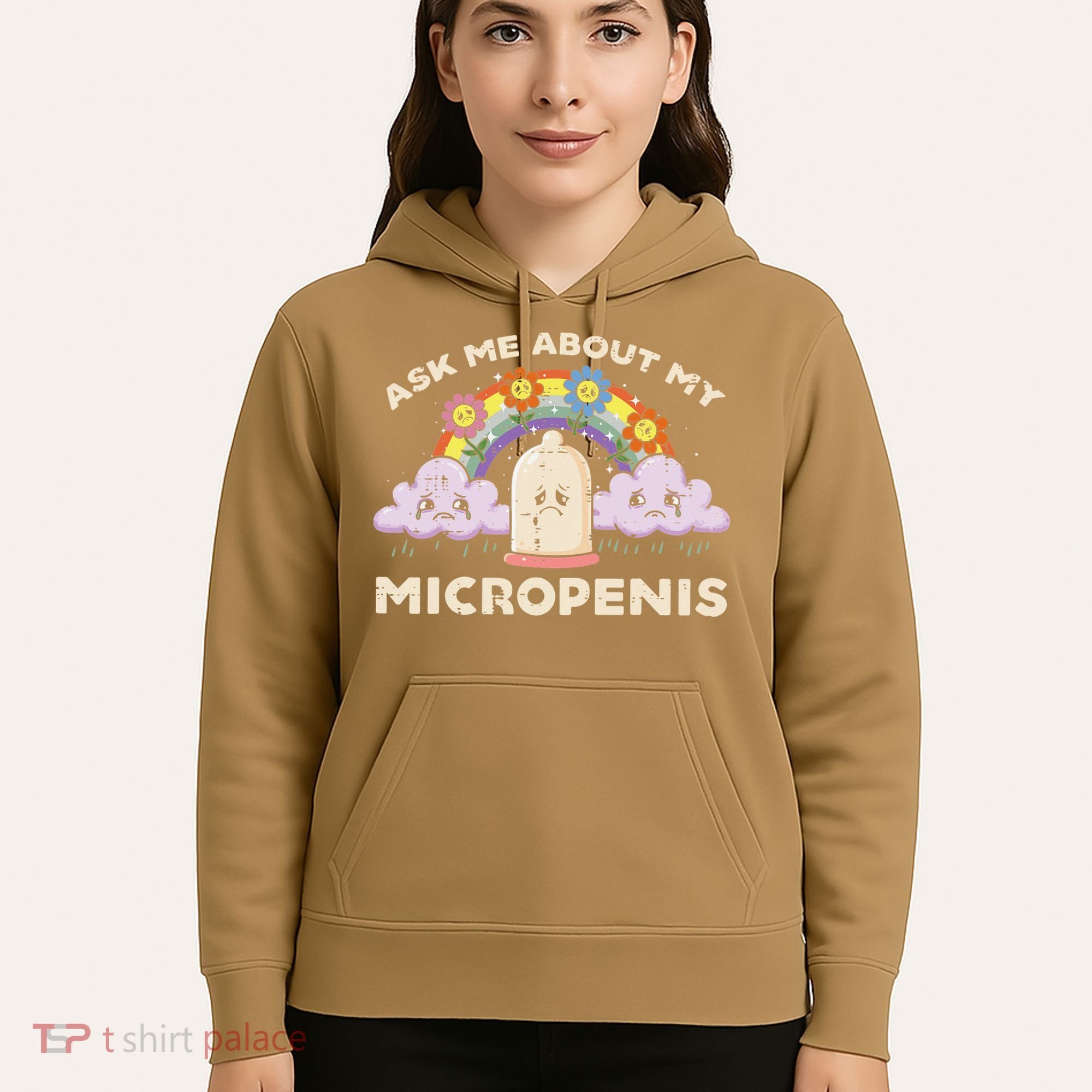 Inappropriate Ask Me About My Micro Funny Humor Joke Gag Gift Hoodie