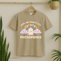 Inappropriate Ask Me About My Micro Funny Humor Joke Gag Gift T-Shirt thumb 2