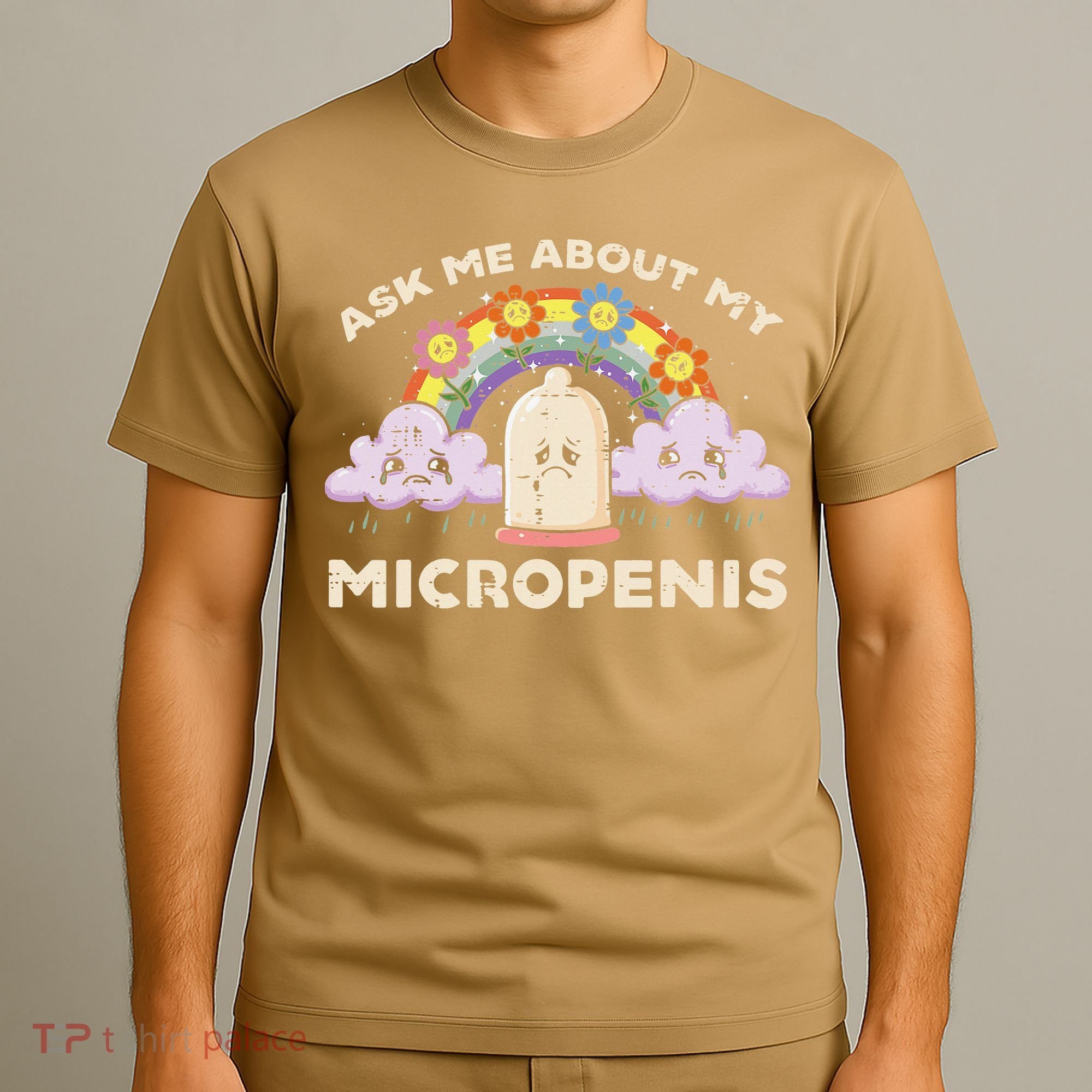 Inappropriate Ask Me About My Micro Funny Humor Joke Gag Gift T-Shirt