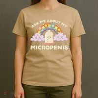 Inappropriate Ask Me About My Micro Funny Humor Joke Gag Gift T-Shirt thumb 4