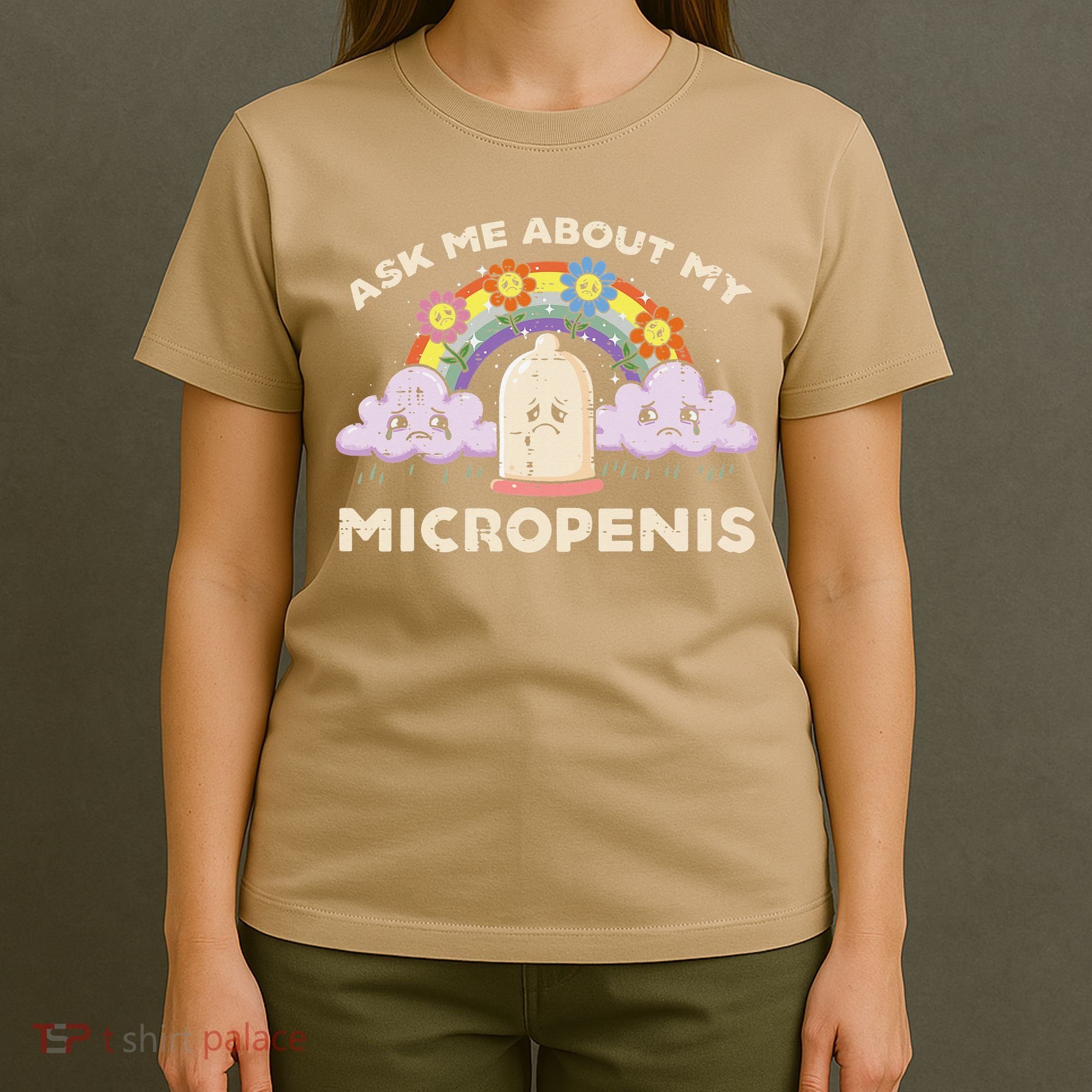 Inappropriate Ask Me About My Micro Funny Humor Joke Gag Gift T-Shirt