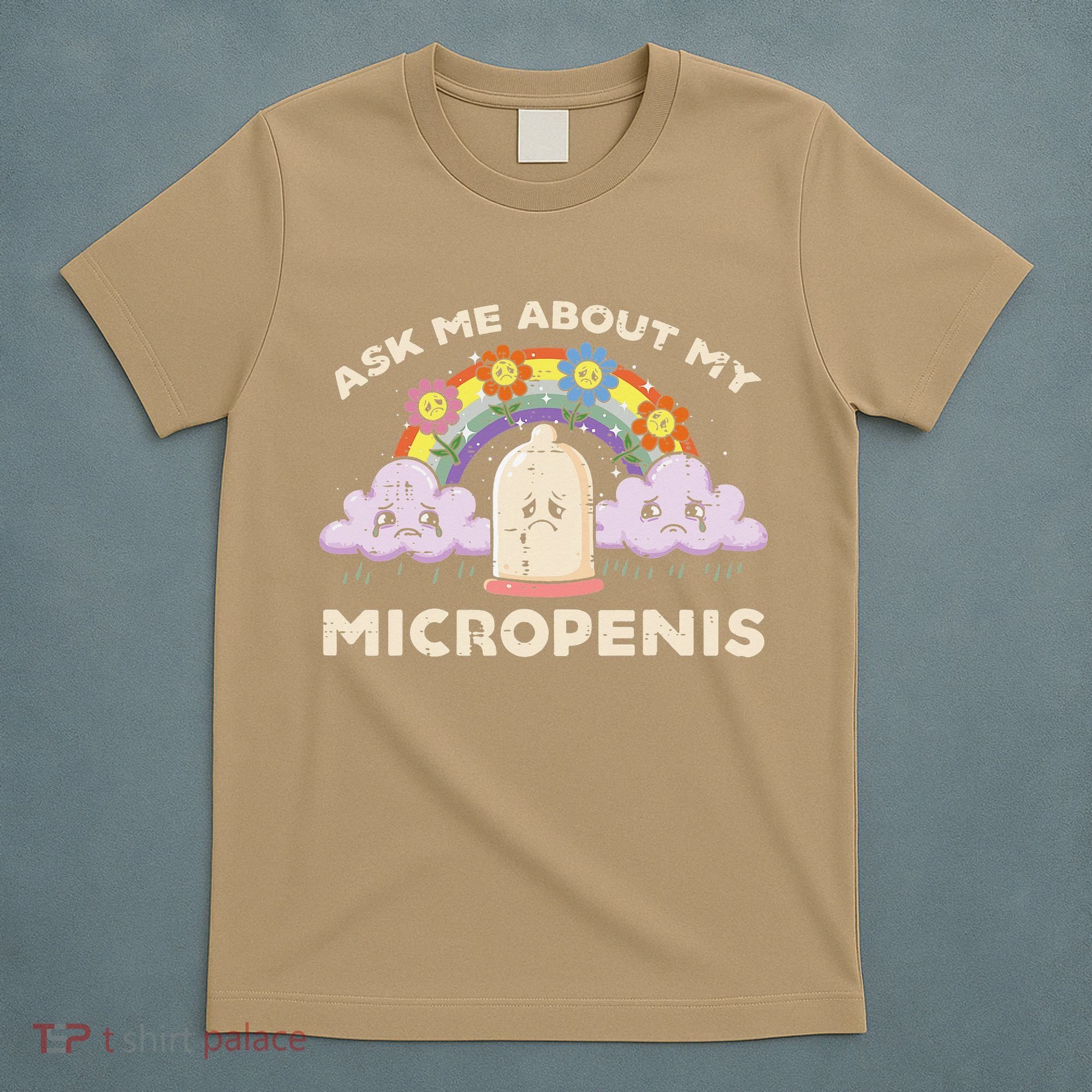 Inappropriate Ask Me About My Micro Funny Humor Joke Gag Gift T-Shirt