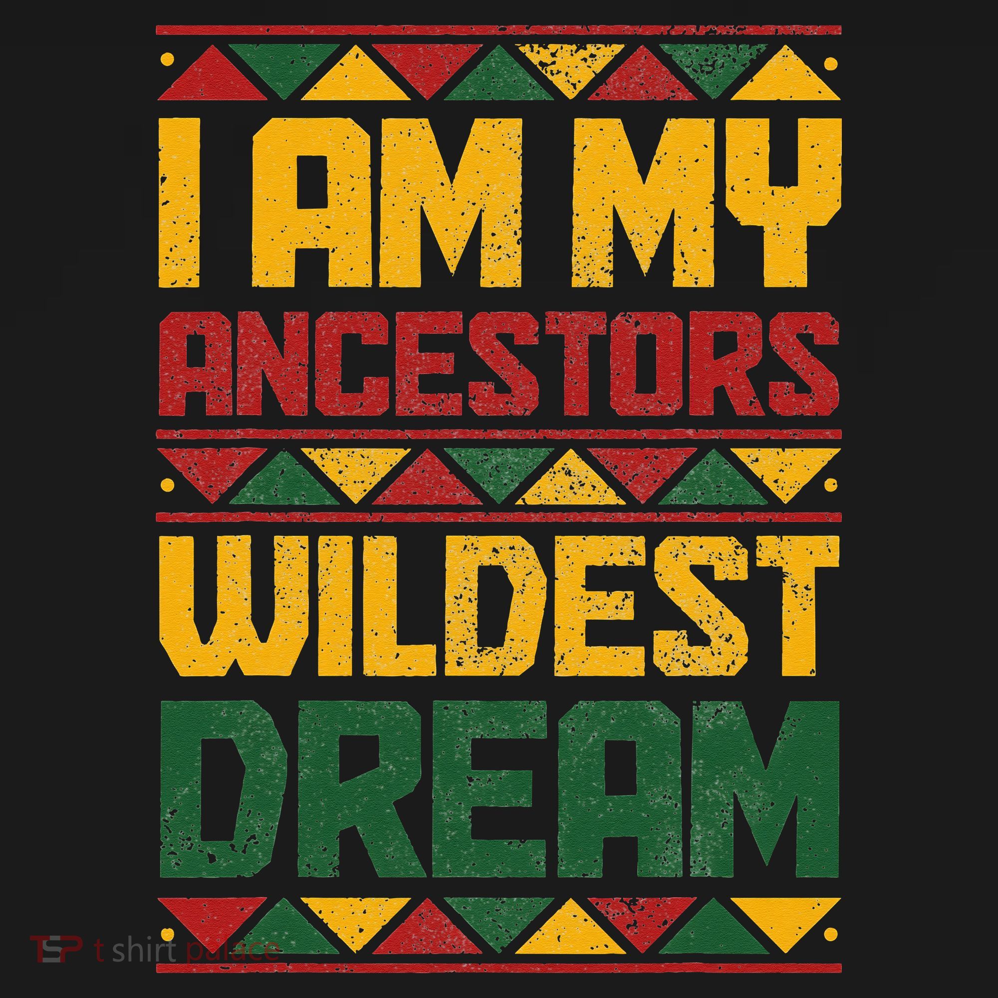 I Am My Ancestors Wildest Dream Black History Juneteenth Ornament