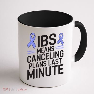 IBS Awareness Month Irritable Bowel Syndrome Coffee Mug back