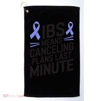 IBS Awareness Month Irritable Bowel Syndrome Golf Towel thumb 0