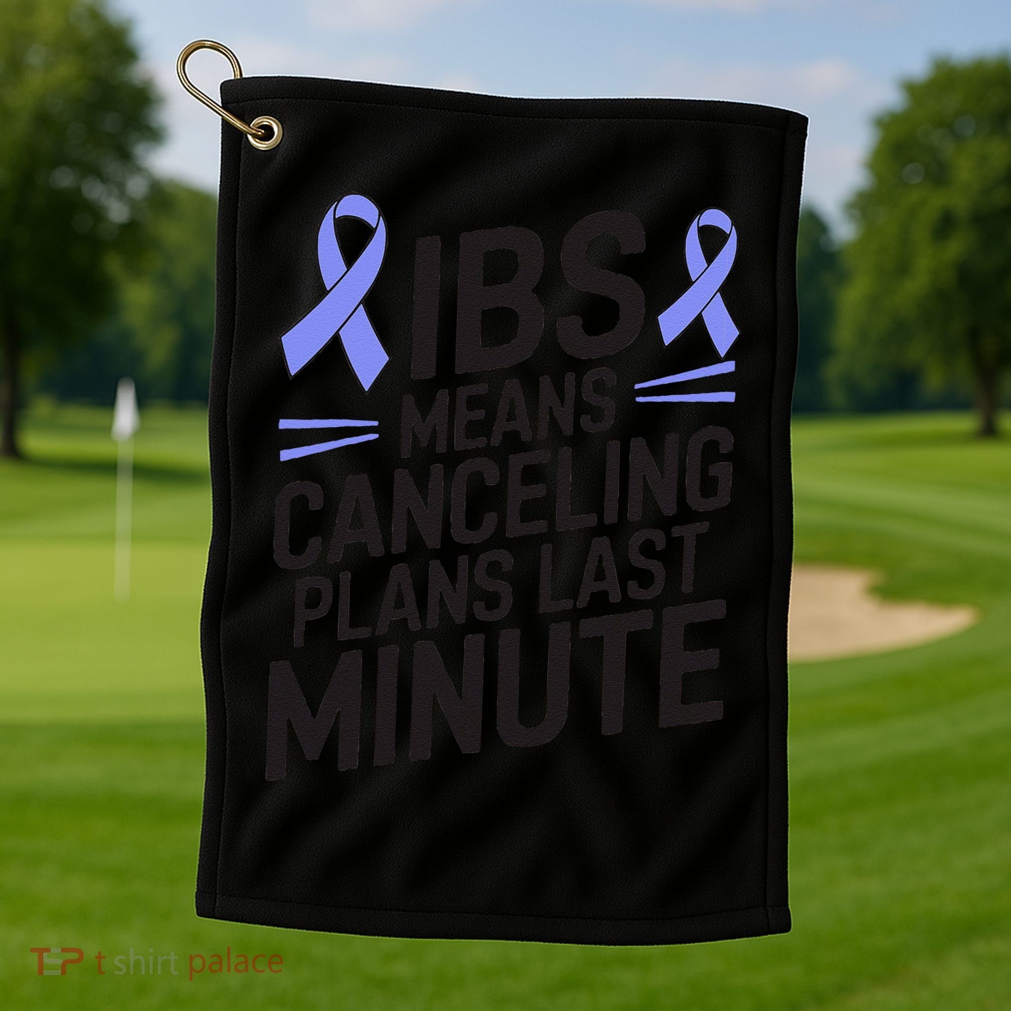 IBS Awareness Month Irritable Bowel Syndrome Golf Towel