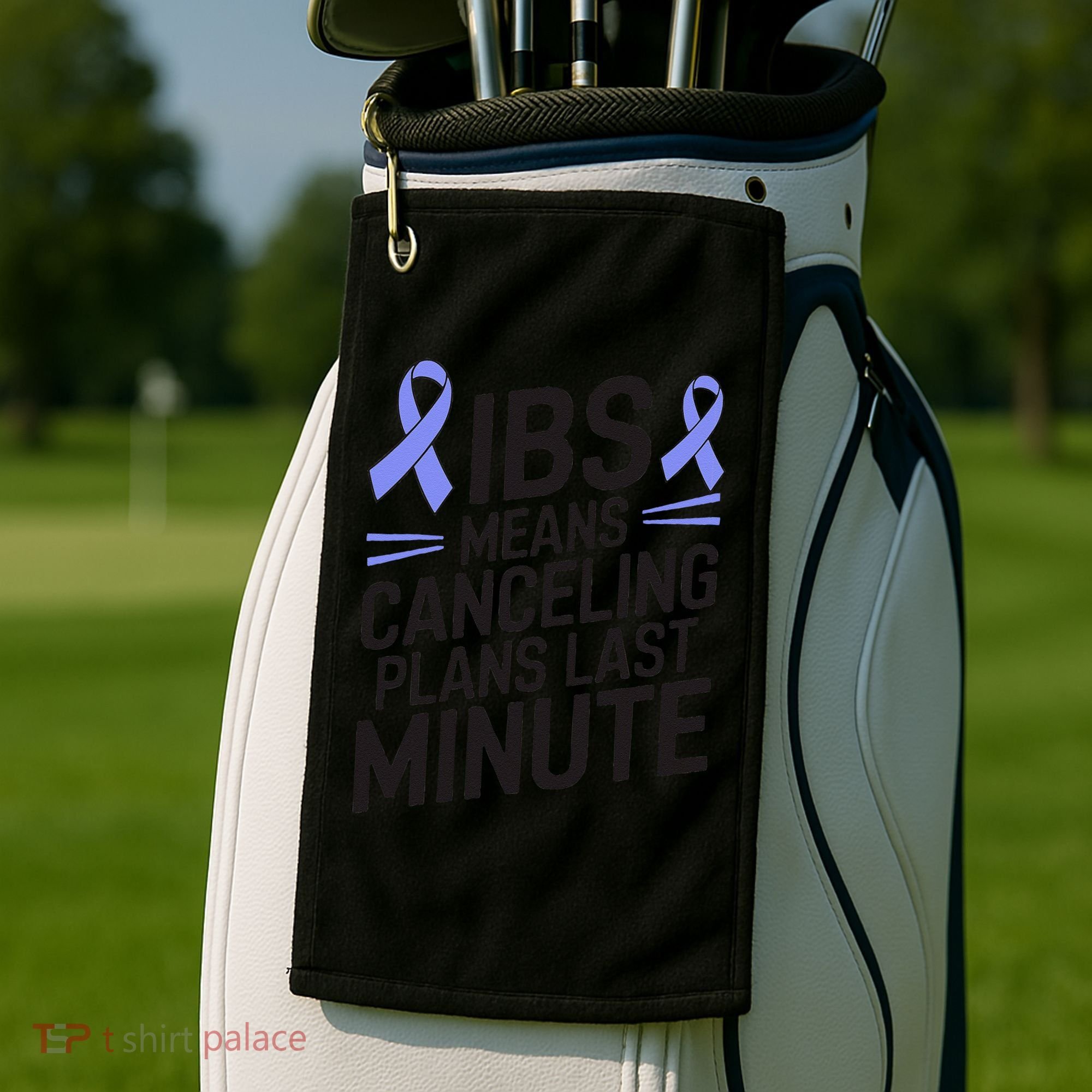 IBS Awareness Month Irritable Bowel Syndrome Golf Towel