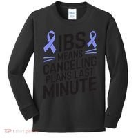 IBS Awareness Month Irritable Bowel Syndrome Kids Long Sleeve Shirt thumb 0